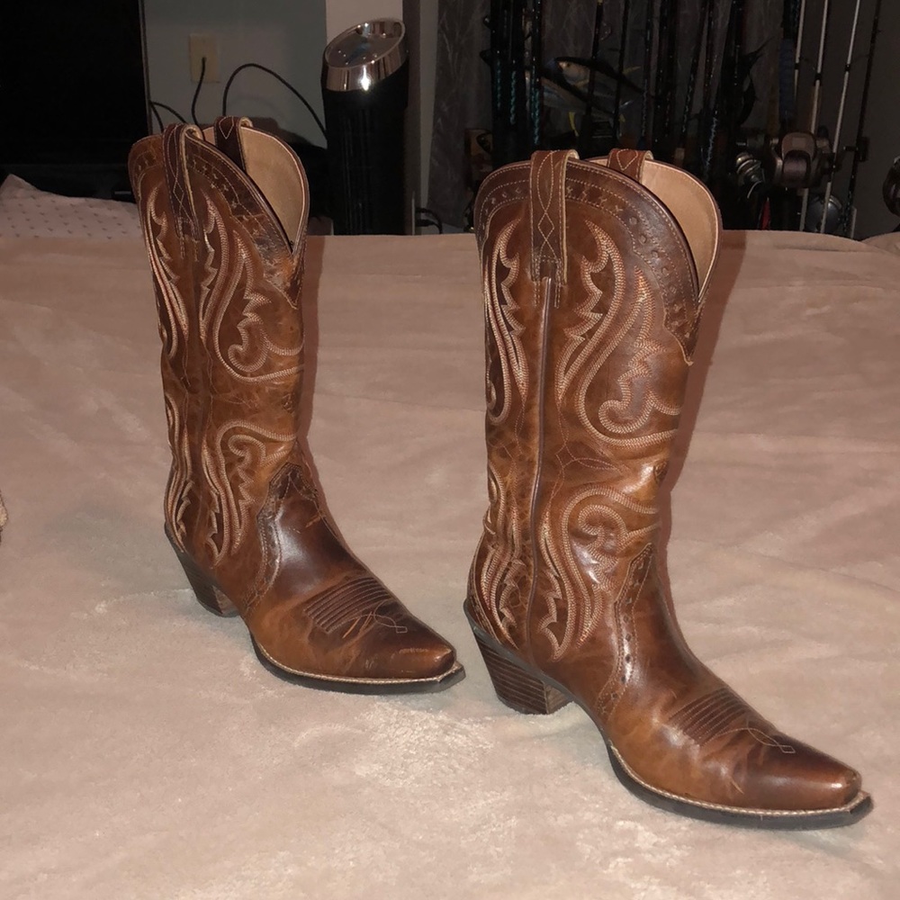 Women’s Ariat Brown Cowboy Boots